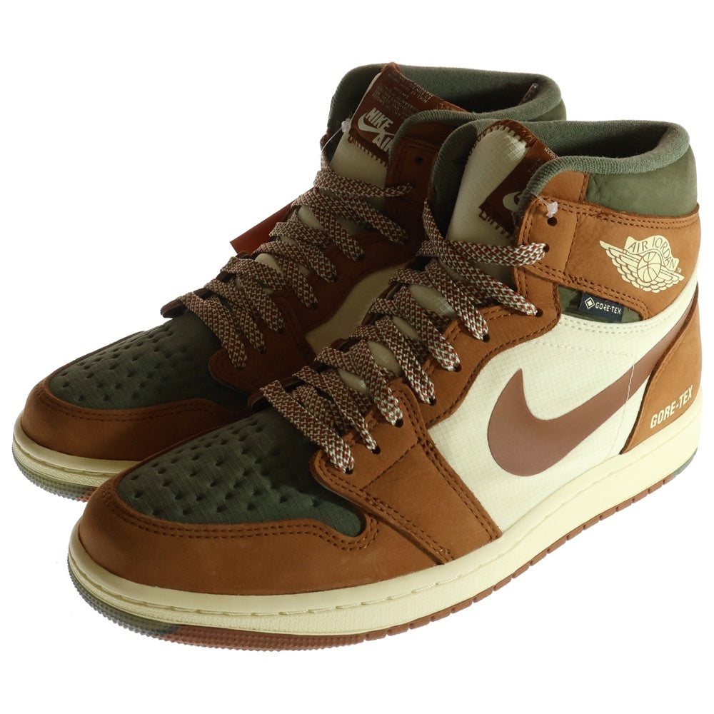 NIKE(ナイキ) AIR JORDAN 1 ELEMENT GORE-TEX エアジョーダン1 エレメント ゴアテックス ハイカットスニーカー US9/27cm DB2889-102 ブラウン