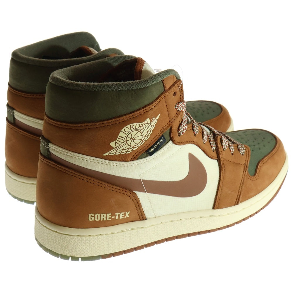 NIKE(ナイキ) AIR JORDAN 1 ELEMENT GORE-TEX エアジョーダン1 エレメント ゴアテックス ハイカットスニーカー US9/27cm DB2889-102 ブラウン