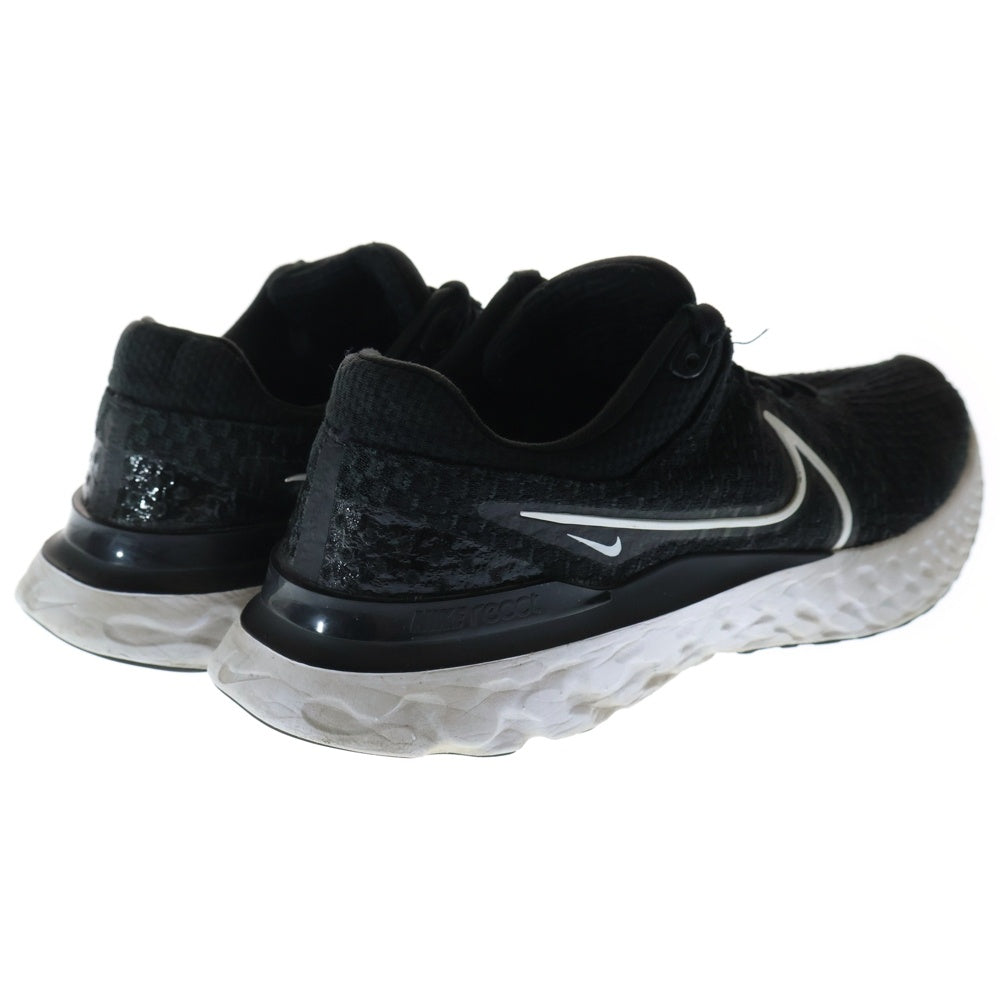 NIKE(ナイキ) React INFINITY RUN FlyKnit 3 ランニングシューズ ブラック US9/27.0cm DH5392-001