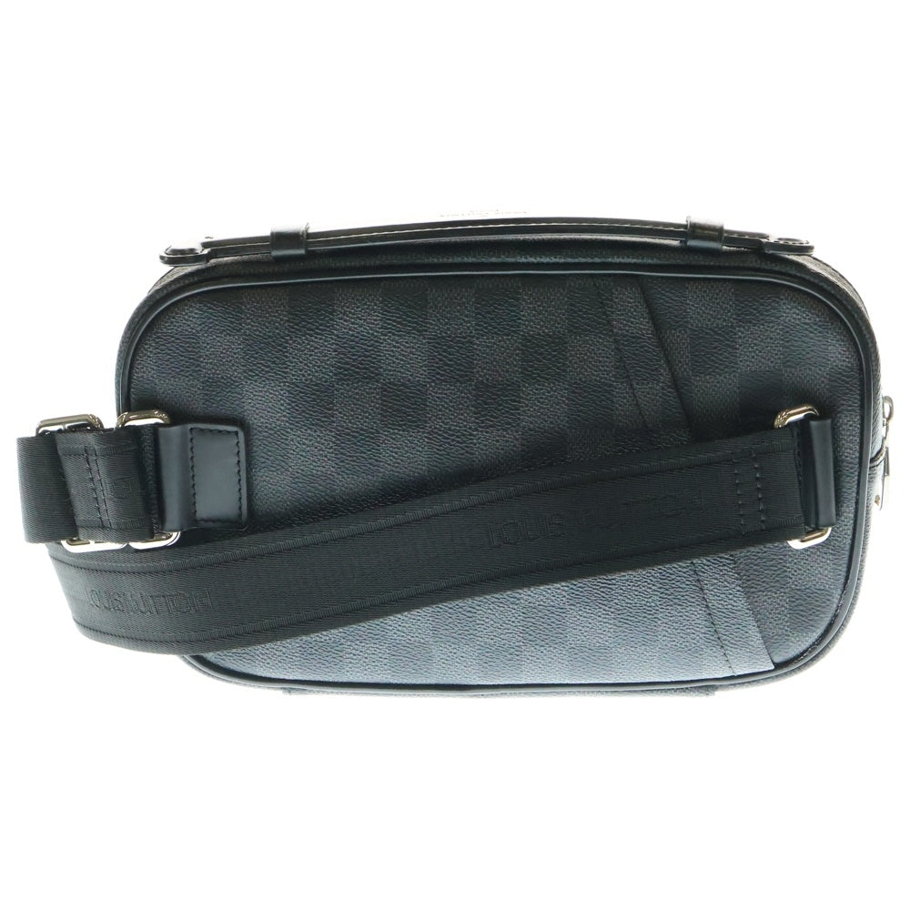 LOUIS VUITTON(ルイヴィトン) ダミエ グラフィット アンブレール ボディ バム バッグ ブラック N41289 CA1145