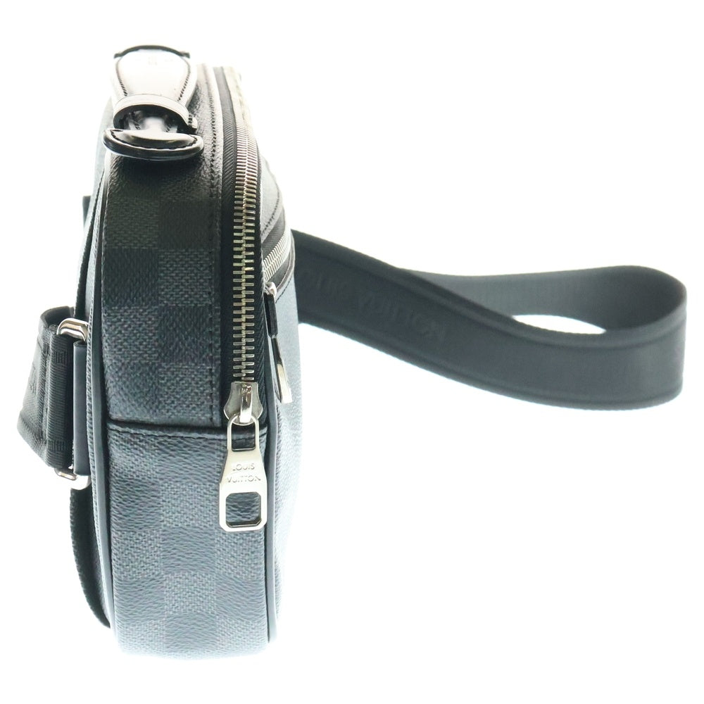 LOUIS VUITTON(ルイヴィトン) ダミエ グラフィット アンブレール ボディ バム バッグ ブラック N41289 CA1145