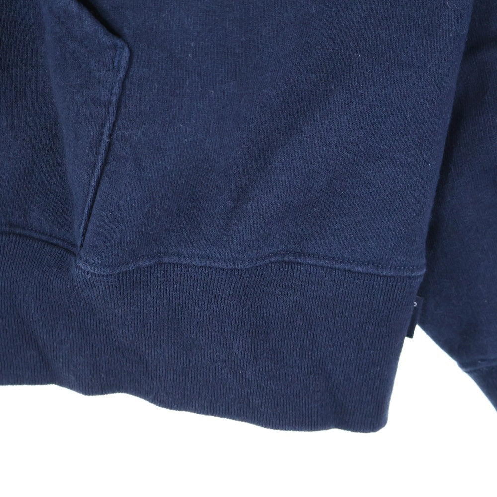 SUPREME(シュプリーム) 23AW Small Box Drawcord Hooded Sweatshirt スモールボックスロゴ スウェット プルオーバーパーカー ネイビー