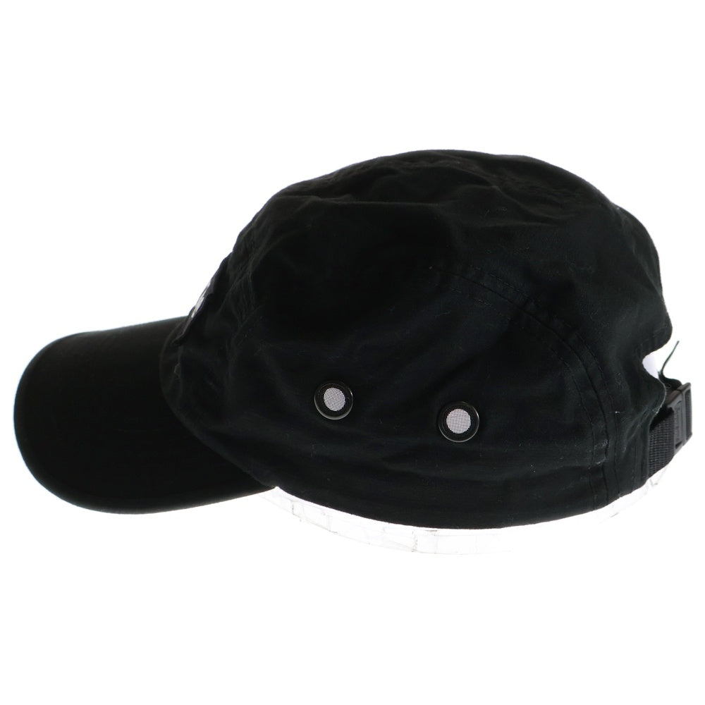 SUPREME(シュプリーム) 21SS Military Camp Cap ミリタリー ボックスロゴ キャンプキャップ 帽子 ブラック