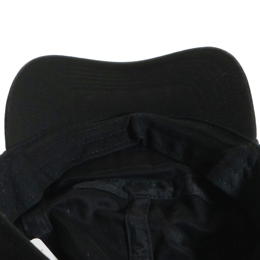 SUPREME(シュプリーム) 21SS Military Camp Cap ミリタリー ボックスロゴ キャンプキャップ 帽子 ブラック