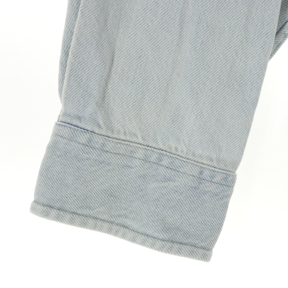 SUPREME(シュプリーム) 24SS Small Box Shirt Washed Denim スモールボックスロゴ ウォッシュドデニム 長袖シャツ ジャケット インディゴ