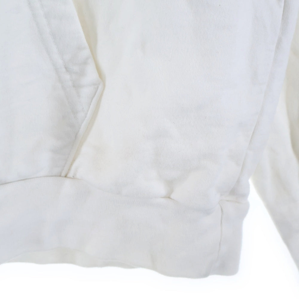 CHROME HEARTS(クロムハーツ) WWW.CHROMEHEARTS.COM HOODIE オンライン限定ホースシューバックプリントプルオーバーパーカー ホワイト