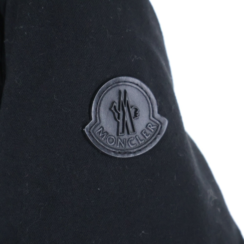 MONCLER(モンクレール) 18AW RYAN GIUBBOTTO 素材切替 フーディ ジップアップダウンジャケット ブラック D20914139285