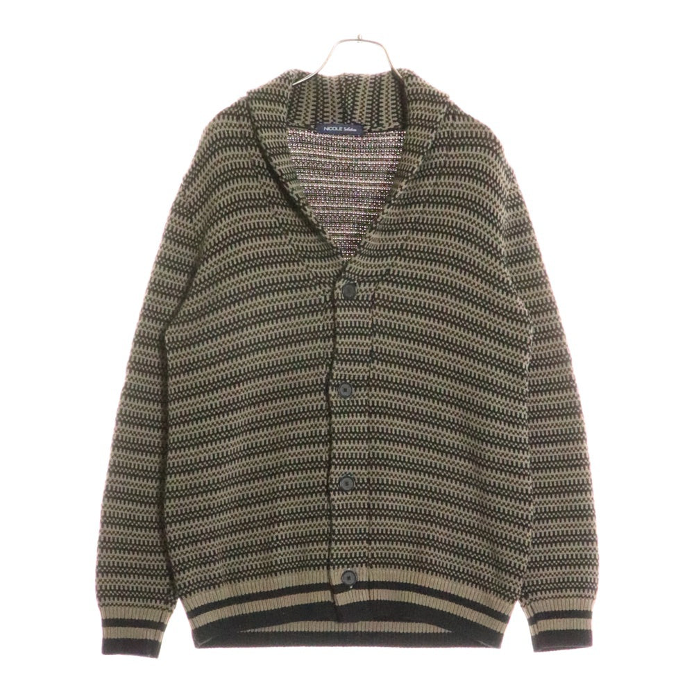 NO BRAND(ノーブランド) NICOLE ニット カーディガン ブラウン