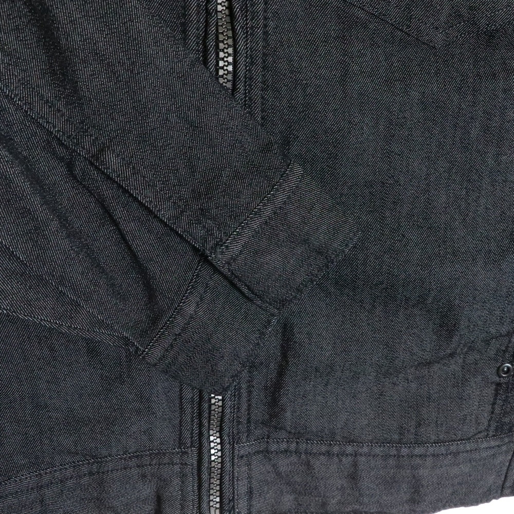 NO BRAND(ノーブランド) AZITO ストレッチワークジャケット ブラック