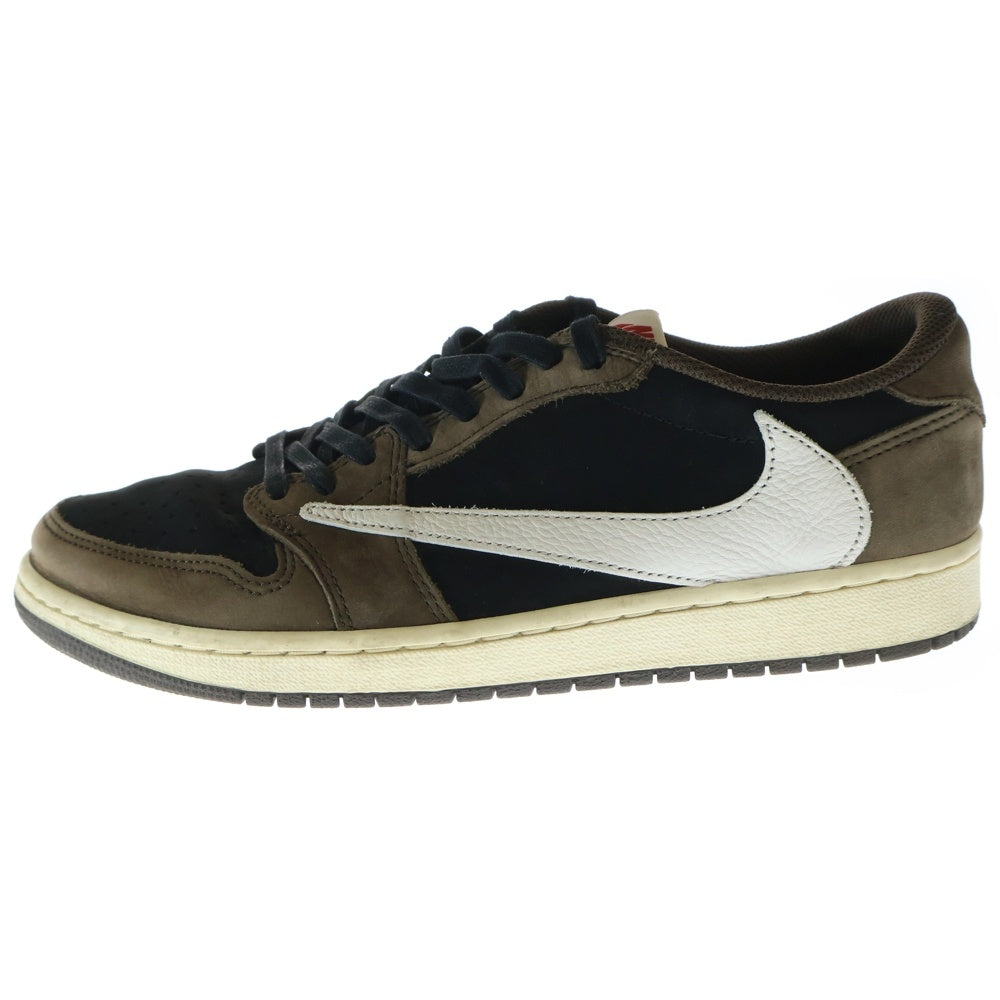 NIKE(ナイキ) ×TRAVIS SCOTT AIR JORDAN 1 LOW OG SP-T CQ4277-001 トラヴィススコット エアジョーダン1 ローカットスニーカー ブラウン US9.5/27.5cm