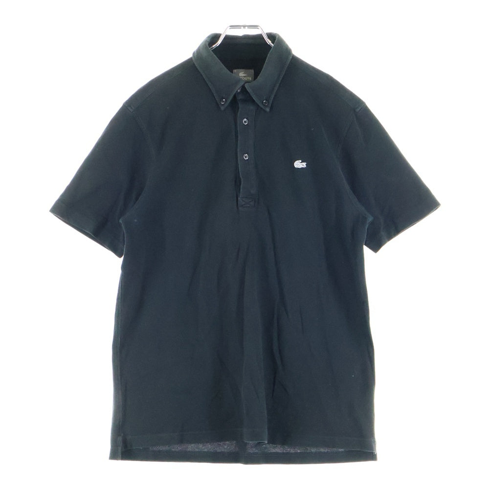 LACOSTE(ラコステ) ロゴ刺繍 ポロシャツ ブラック