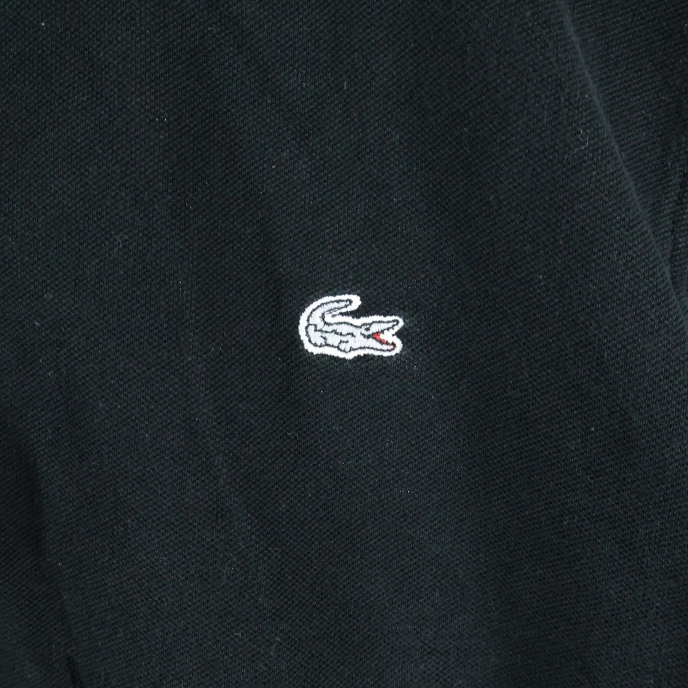 LACOSTE(ラコステ) ロゴ刺繍 ポロシャツ ブラック