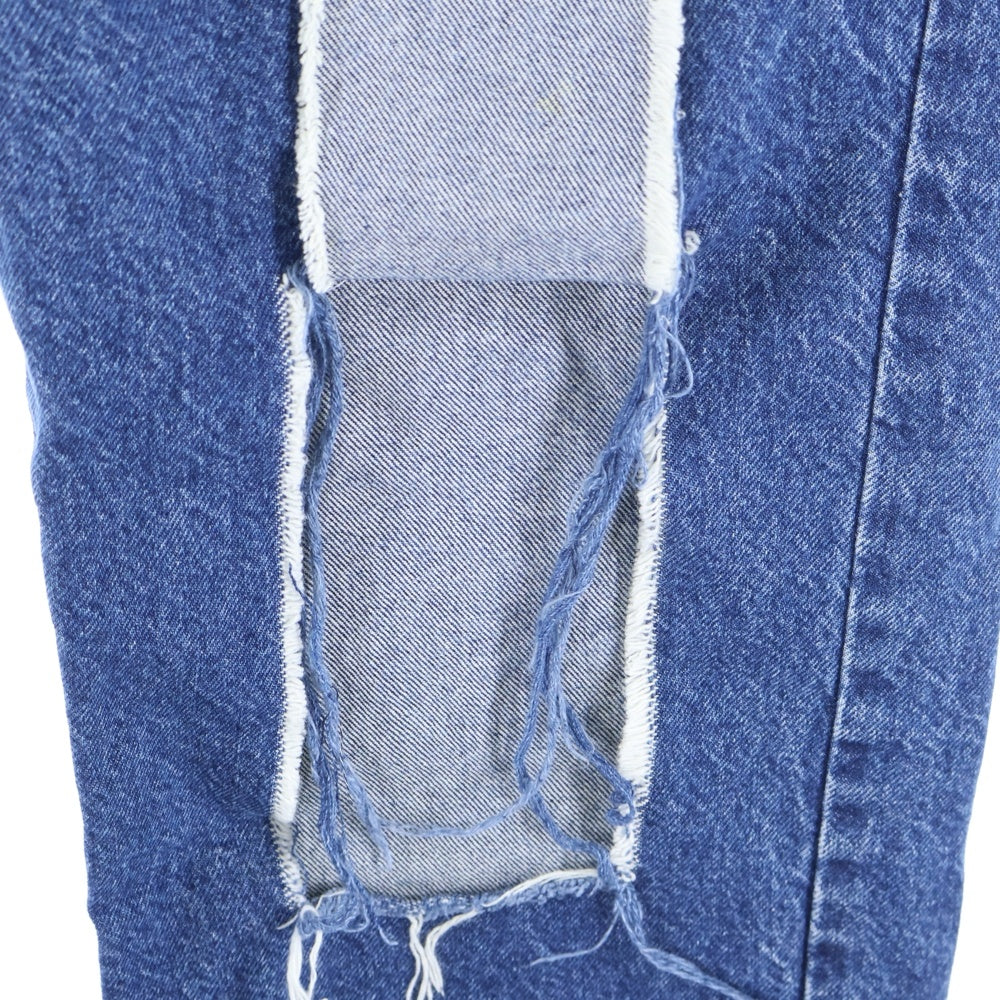 ADER ERROR(アーダーエラー) 18AW 切りっぱなし デニムパンツ インディゴ