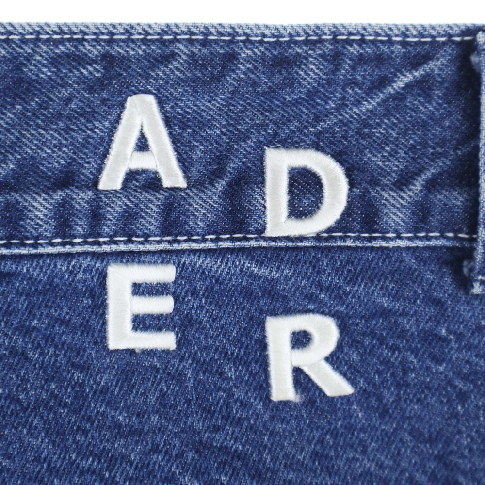ADER ERROR(アーダーエラー) 18AW 切りっぱなし デニムパンツ インディゴ