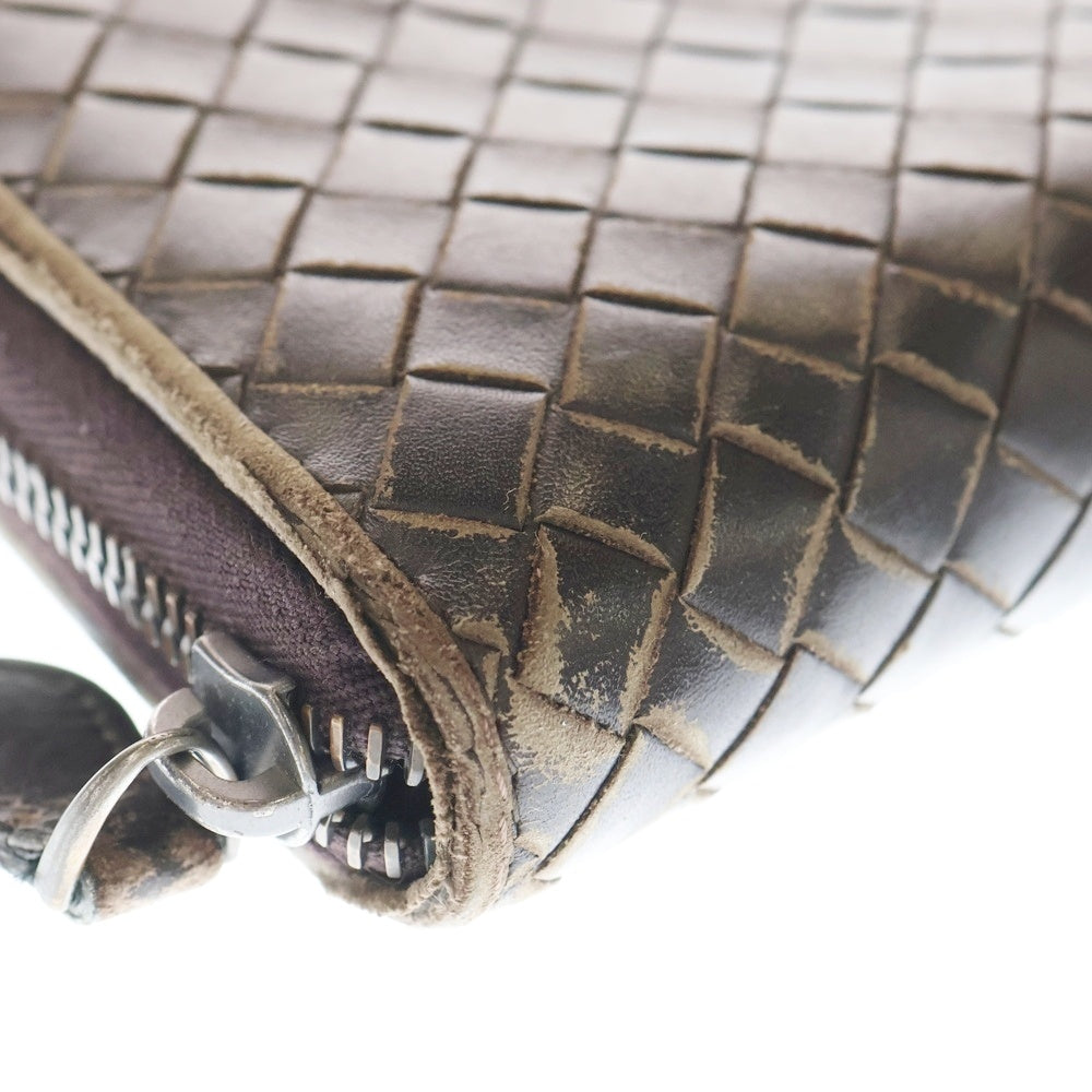 BOTTEGA VENETA(ボッテガヴェネタ) イントレチャート ラウンドジップ