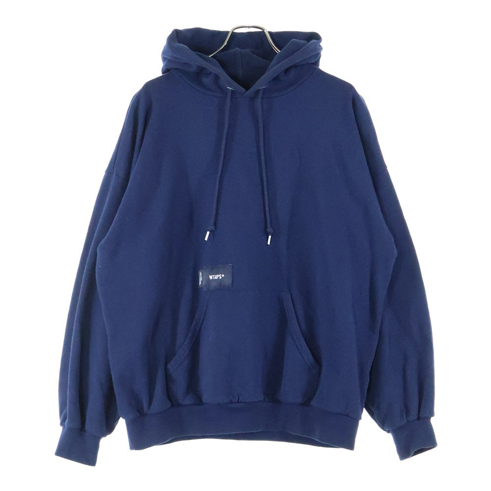 WTAPS(ダブルタップス) 22AW CREST HOODY クレストフーディー バックプリント プルオーバーパーカー ネイビー