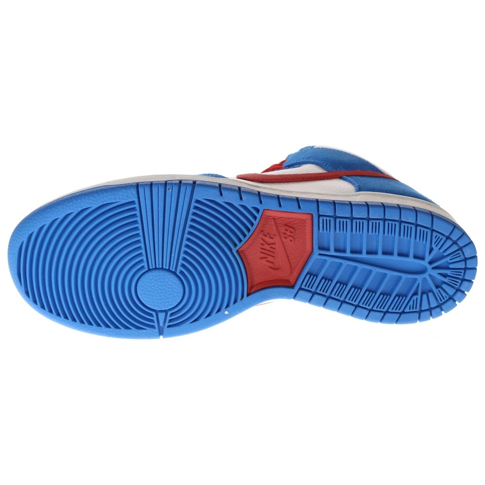 NIKE SB(ナイキエスビー) DUNK HIGH DORAEMON ダンク ドラえもん ハイカットスニーカー ブルー/レッド US10.5/28.5cm
