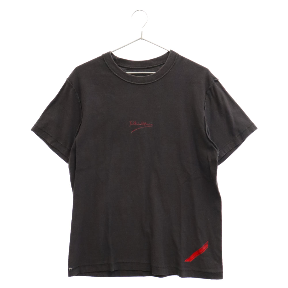 PHINGERIN(フィンガリン) LOGO S/S TEE PD-192-TU-111 ロゴプリント 半袖Tシャツ カットソー ブラック