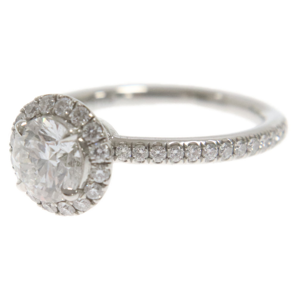 HARRY WINSTON(ハリーウィンストン) ラウンドカット マイクロパヴェダイヤ リング pt950 0.57ct プラチナ