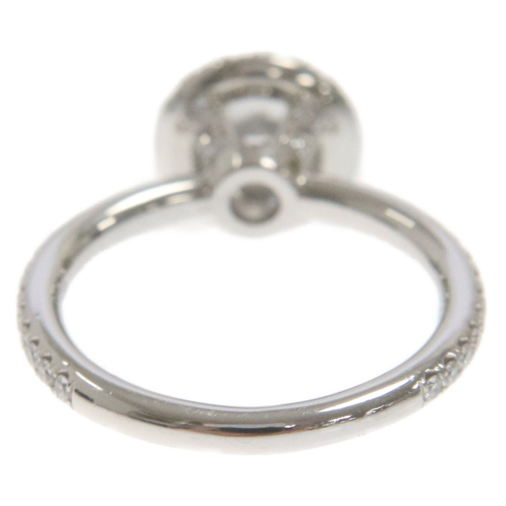 HARRY WINSTON(ハリーウィンストン) ラウンドカット マイクロパヴェダイヤ リング pt950 0.57ct プラチナ