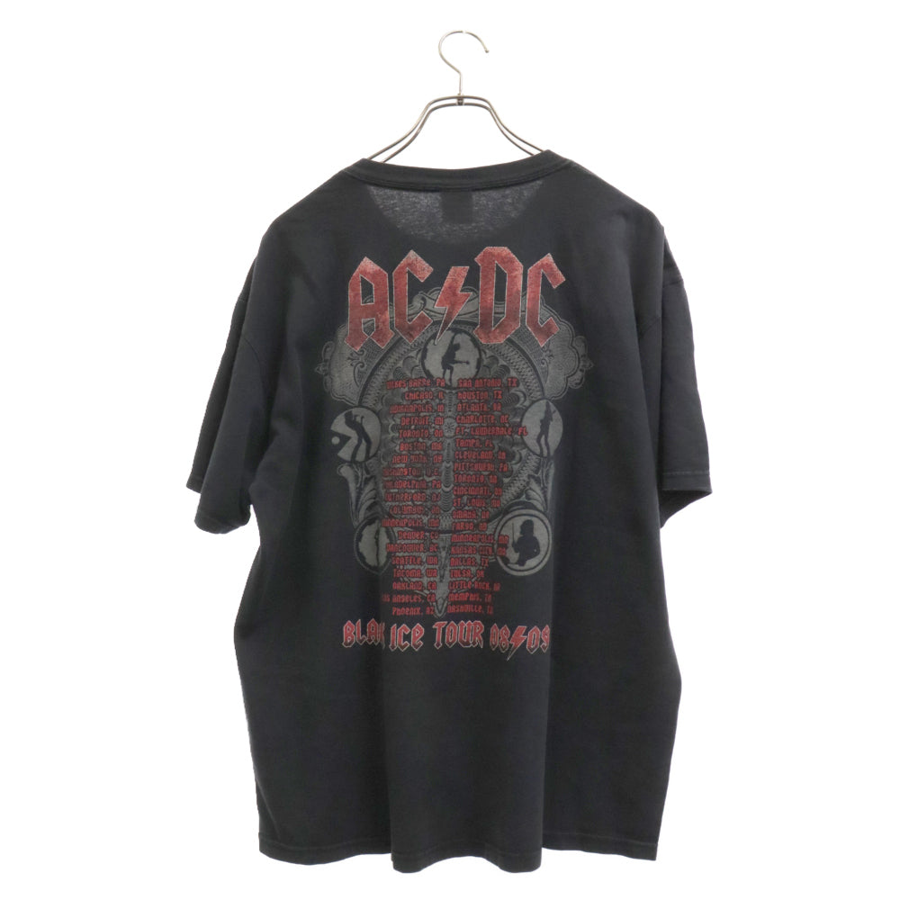 VINTAGE(ヴィンテージ) 00s AC/DC TOUR TEE ヴィンテージ ツアー 半袖 Tシャツ カットソー ブラック
