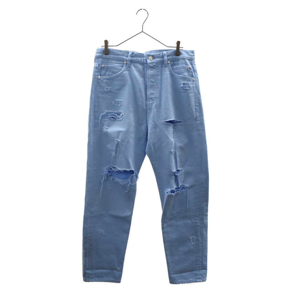 BALMAIN(バルマン) ストレート ダメージ ジーンズ デニム パンツ RH15249Z025