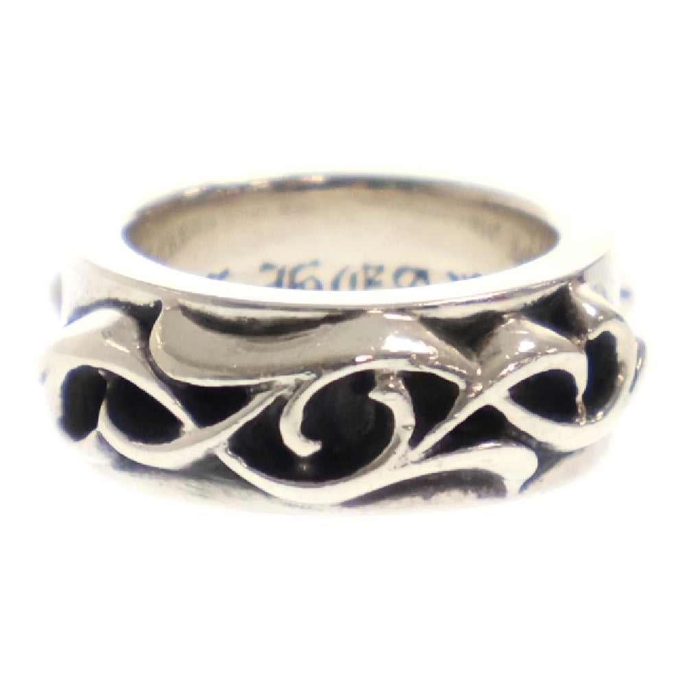 CHROME HEARTS(クロムハーツ) DBL NARROW VINE BAND ダブルナロー ヴァインバンド シルバーリング 4.5号 ※国内ギャラ付き