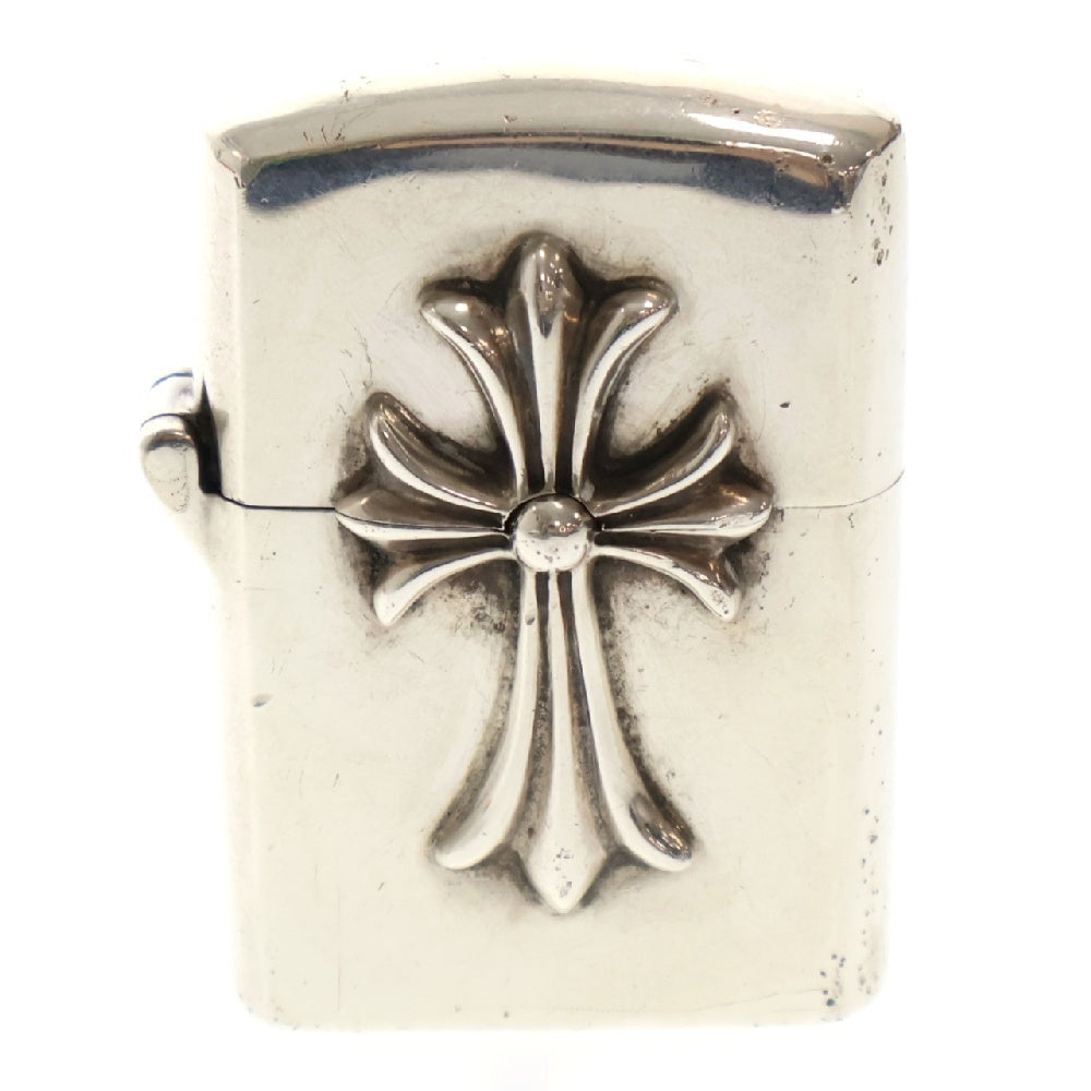 CHROME HEARTS(クロムハーツ) ZIPPO LIGHTERZ-V1 V1スモールCHクロスジッポライター シルバー
