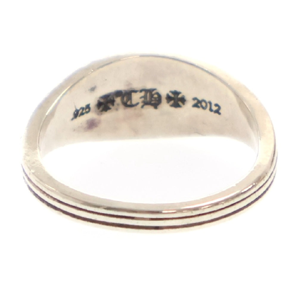 CHROME HEARTS(クロムハーツ) CH CREST MINI CH クレスト ミニ シルバーリング ※国内ギャラ付き