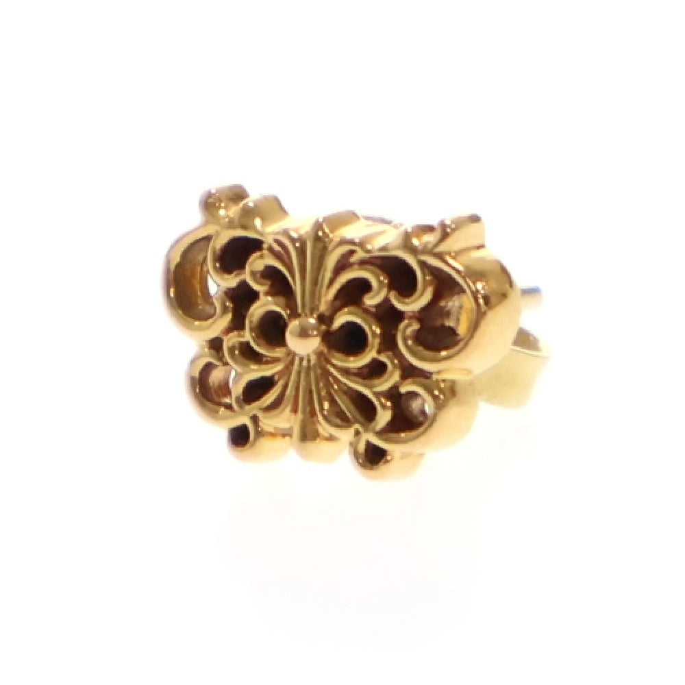 CHROME HEARTS(クロムハーツ) 22K KH STUD ケイトハドソン スタッド ピアス ゴールド ※国内ギャラ付き