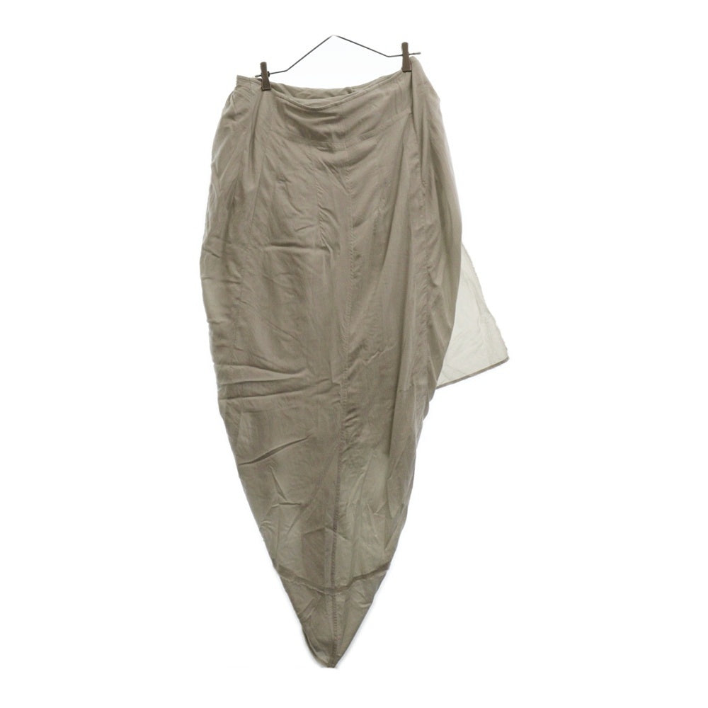 JULIUS(ユリウス) 24SS SILK BANBOO CLOTH PRIEST LONG SKIRT プリースト ロングスカート 857SKU1