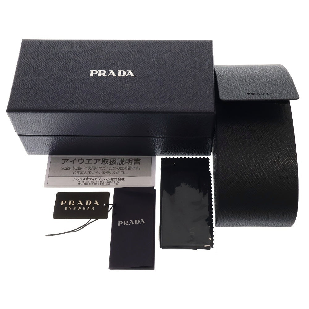 PRADA(プラダ) アジアンフィット 三角ロゴサングラス カラーレンズアイウェア メガネ SPR10Z-F ブラック/イエロー