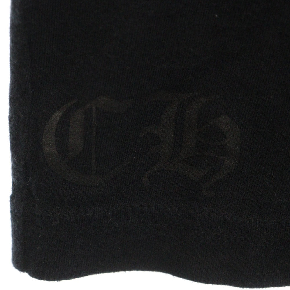 CHROME HEARTS(クロムハーツ) MADE IN HOLLYWOOD メイド イン ハリウッド アームロゴ プリント 半袖カットソー Tシャツ ブラック