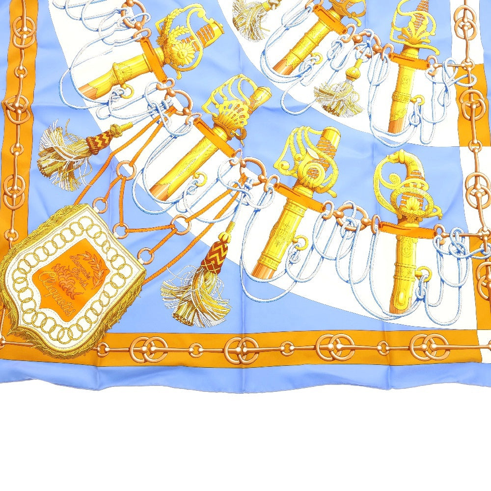 HERMES(エルメス) 22SS Carre Scarf Cliqutis カレ90 クリケティス シルクスカーフ マルチ