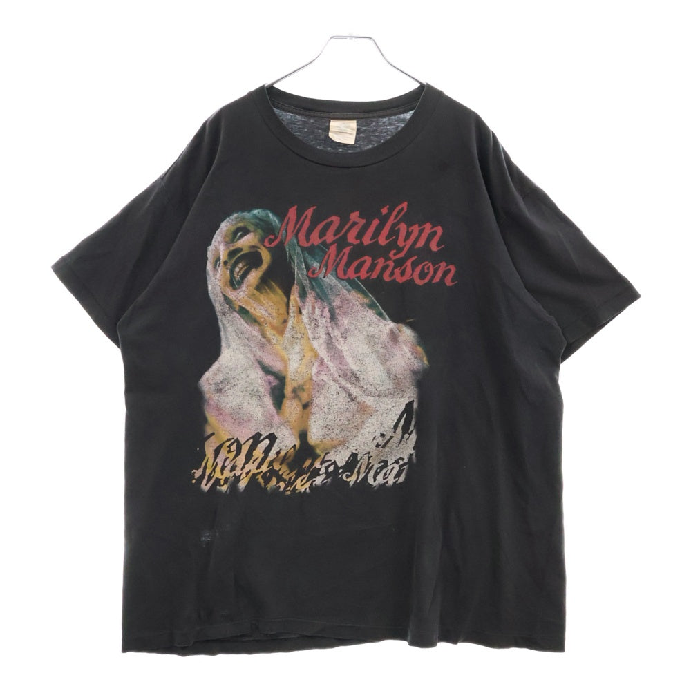 VINTAGE(ヴィンテージ) 90s MARILYN MANSON SWEET DREAMS マリリンマンソン スウィートドリームス Tシャツ ブラック