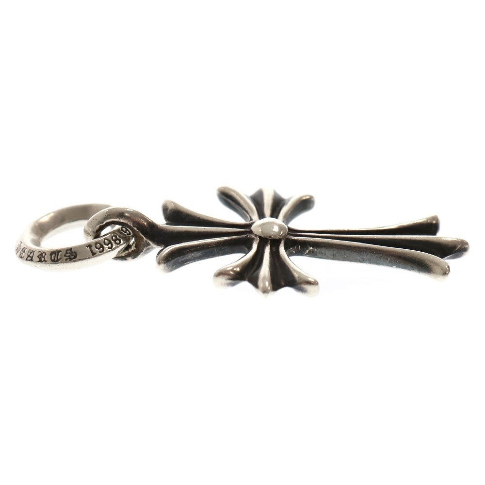 CHROME HEARTS(クロムハーツ) TINY CH CROSS タイニーCHクロス チャーム シルバーネックレストップ