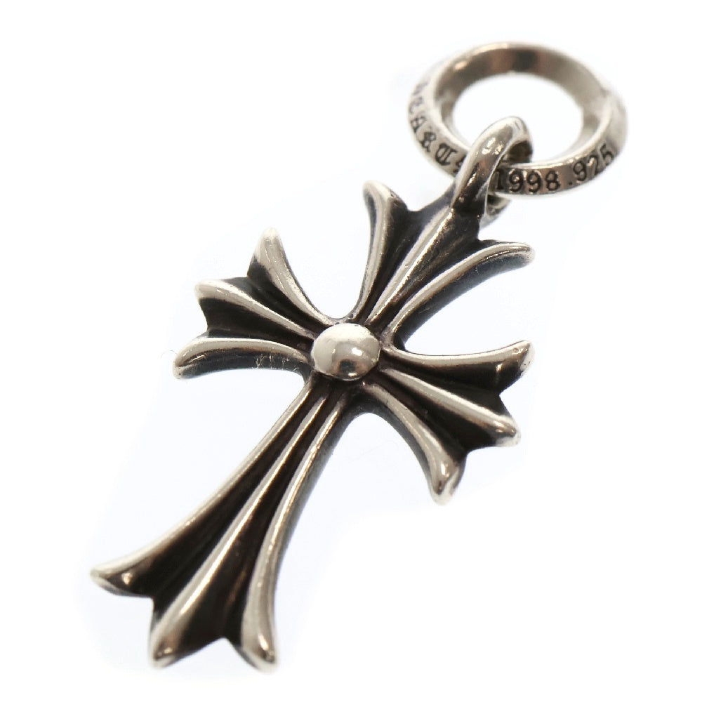 CHROME HEARTS(クロムハーツ) TINY CH CROSS タイニーCHクロス チャーム シルバーネックレストップ