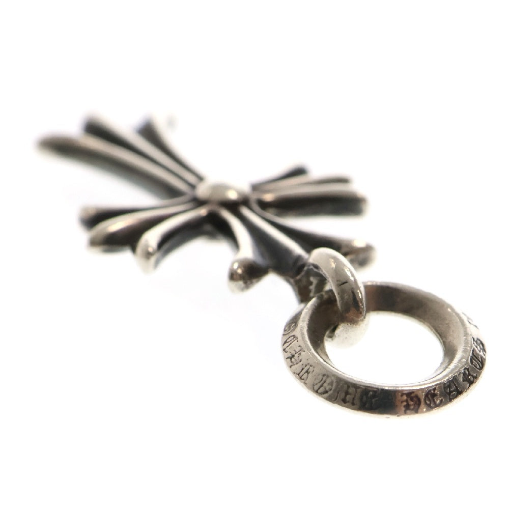 CHROME HEARTS(クロムハーツ) TINY CH CROSS タイニーCHクロス チャーム シルバーネックレストップ
