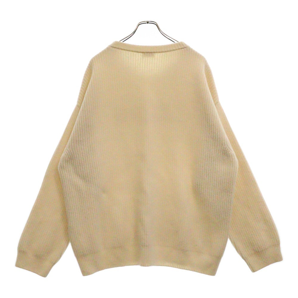 CELINE(セリーヌ) 22SS ロゴスパンコール クルーネックニットセーター 2A09X66Q ホワイト