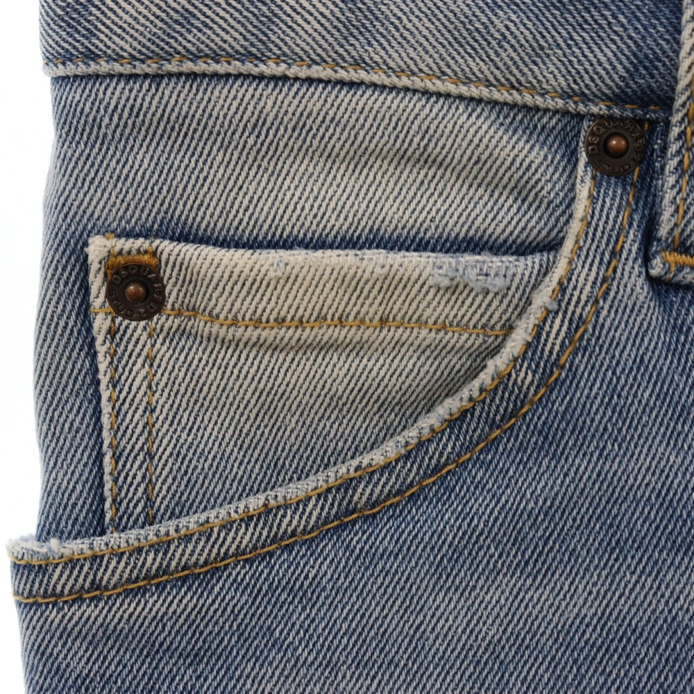DSQUARED2(ディースクエアード) Cool Girl Cropped Jean S75LB0481 クールガール クロップド ジーンズ デニム ボトムス インディゴ レディース