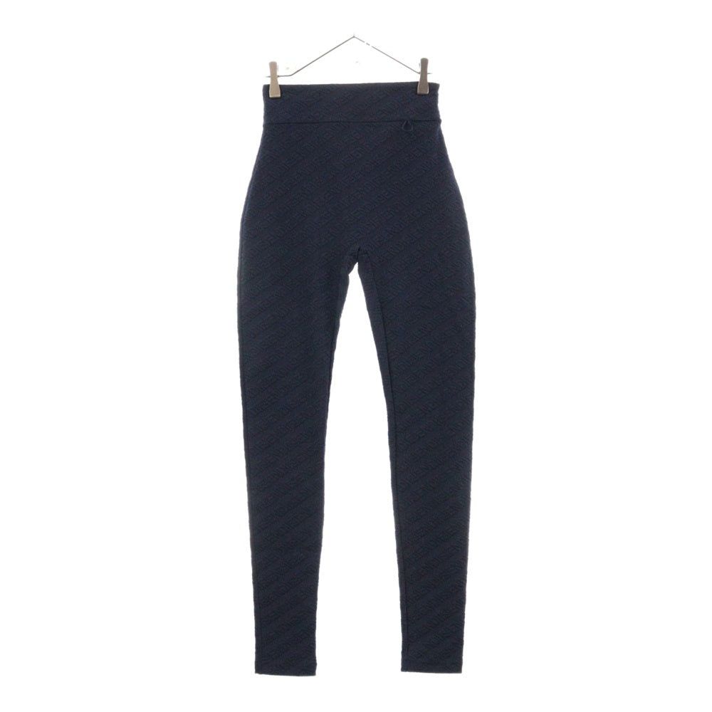 FENDI(フェンディ) Monogram Leggins FAB311 AK7S モノグラム ナイロン レギンス ネイビー