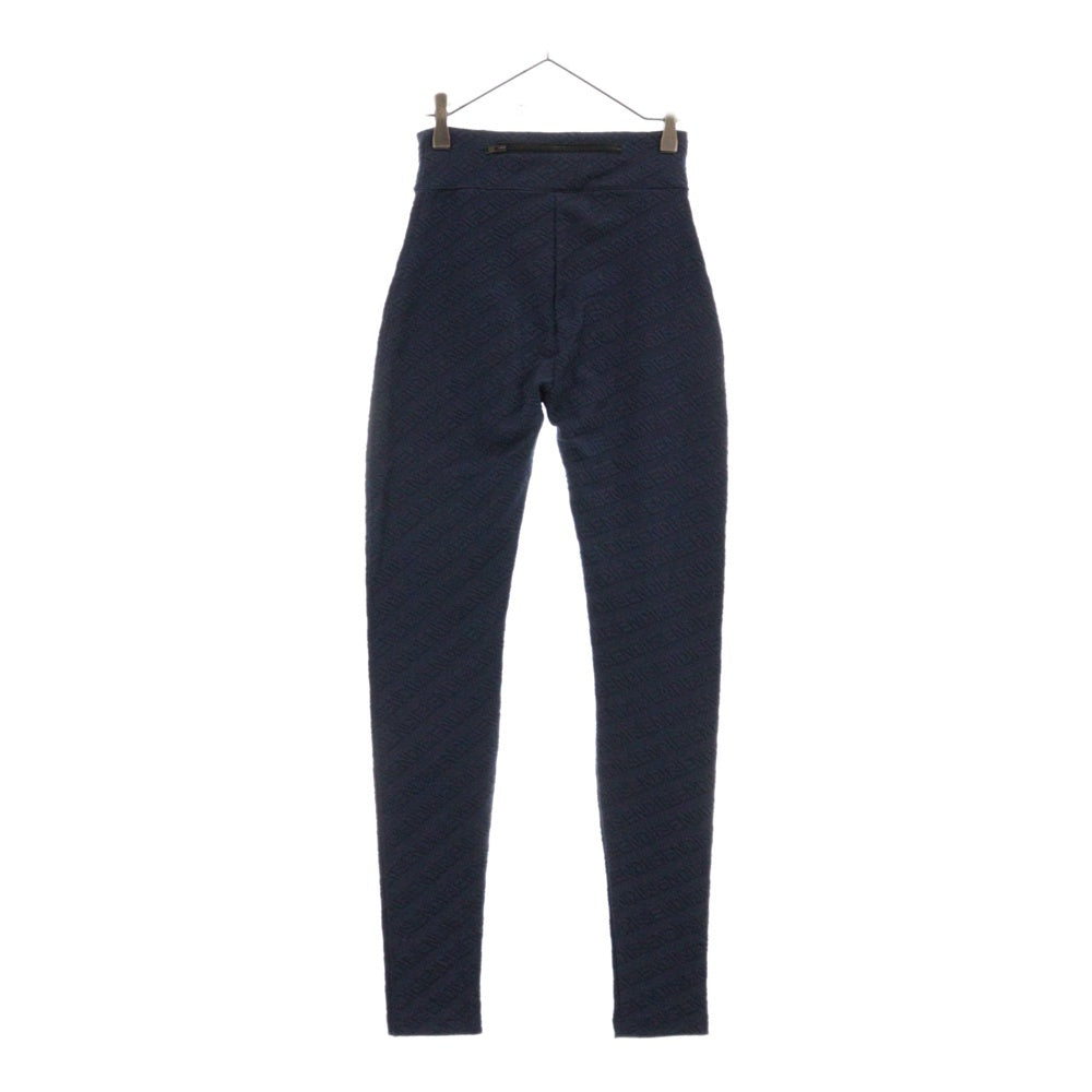 FENDI(フェンディ) Monogram Leggins FAB311 AK7S モノグラム ナイロン レギンス ネイビー
