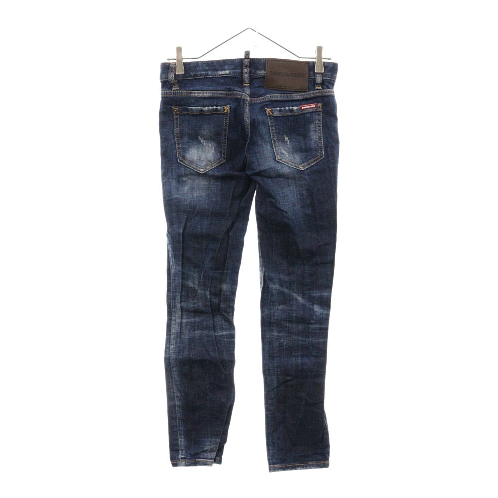 DSQUARED2(ディースクエアード) Jeans Jennifer S72LB0208 ジェニファー スリムフィット ジーンズ インディゴ レディース