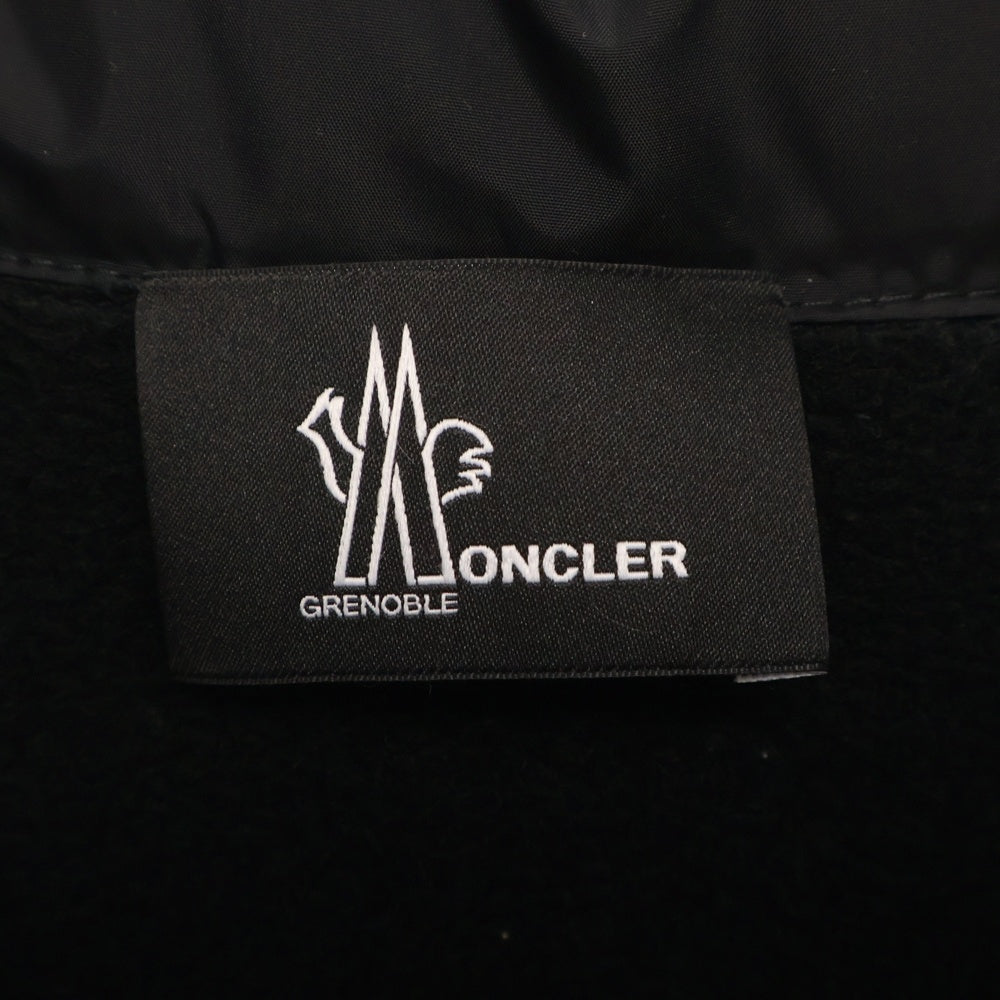 MONCLER GRENOBLE(モンクレールグルノーブル) MAGLIA CARDIGAN J20978G00026 899IG マグリア ダウン切り替えジップアップジャケット ブラック