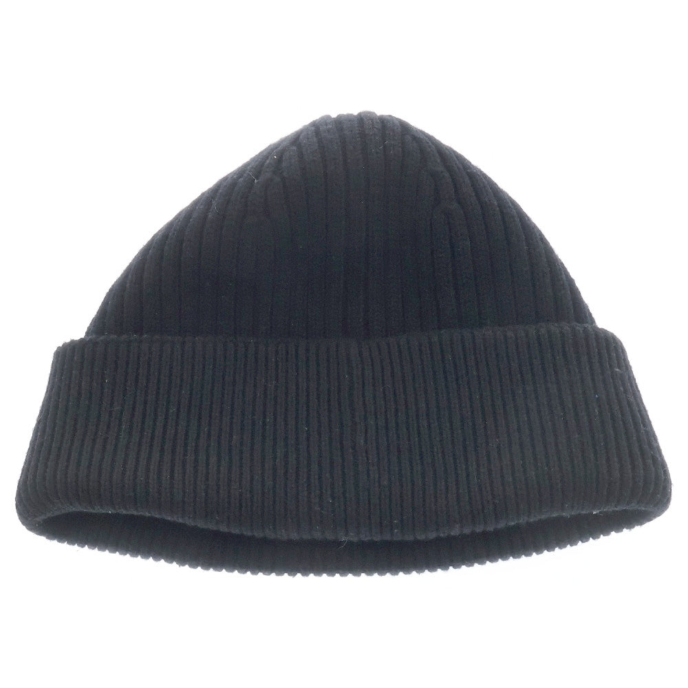 LOEWE(ロエベ) Wool Logo Beanie F540257X23 ウール ロゴビーニー ニット帽 ブラック