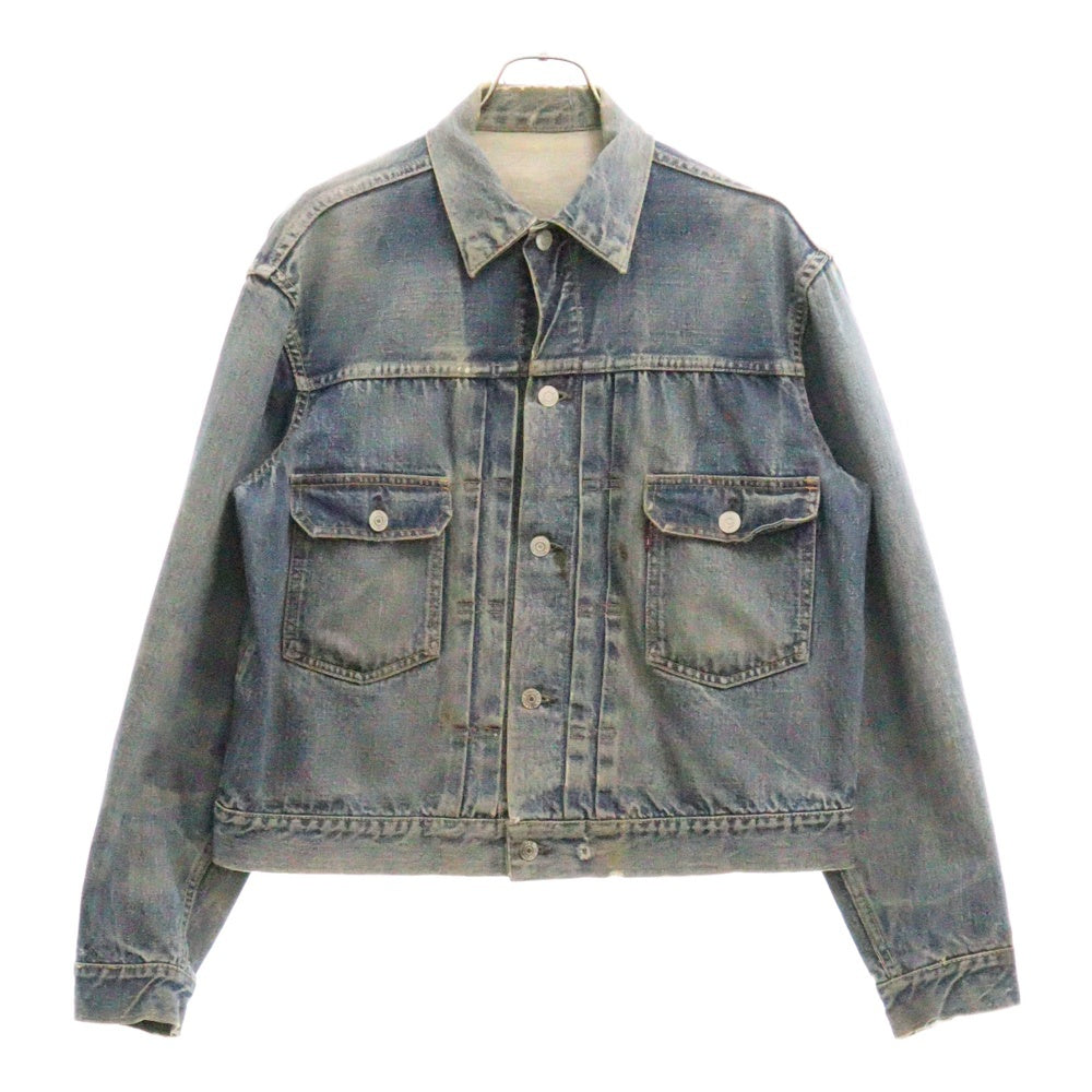 Levi's(リーバイス) 50S VINTAGE 507XX 2nd セカンド 紙パッチ ボタン裏17 デニムジャケット インディゴ ハギ付き