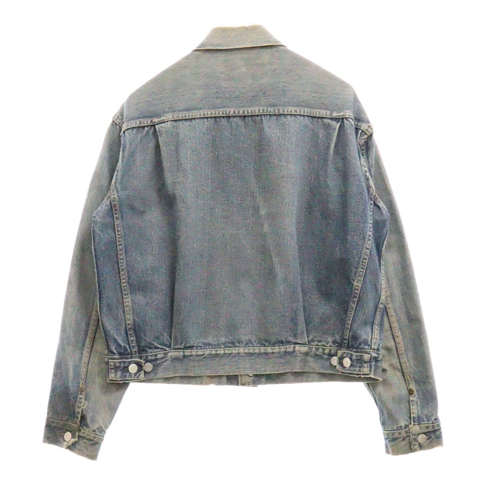 Levi's(リーバイス) 50S VINTAGE 507XX 2nd セカンド 紙パッチ ボタン裏17 デニムジャケット インディゴ ハギ付き