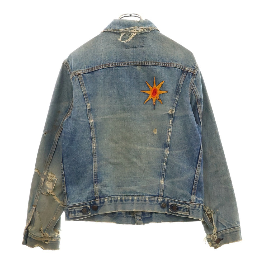 Levi's(リーバイス) 70's VINTAGE 70505 BIGE ボタン裏524 4th フォース ヴィンテージ デニムジャケット トラッカージャケット インディゴ ※カスタム品