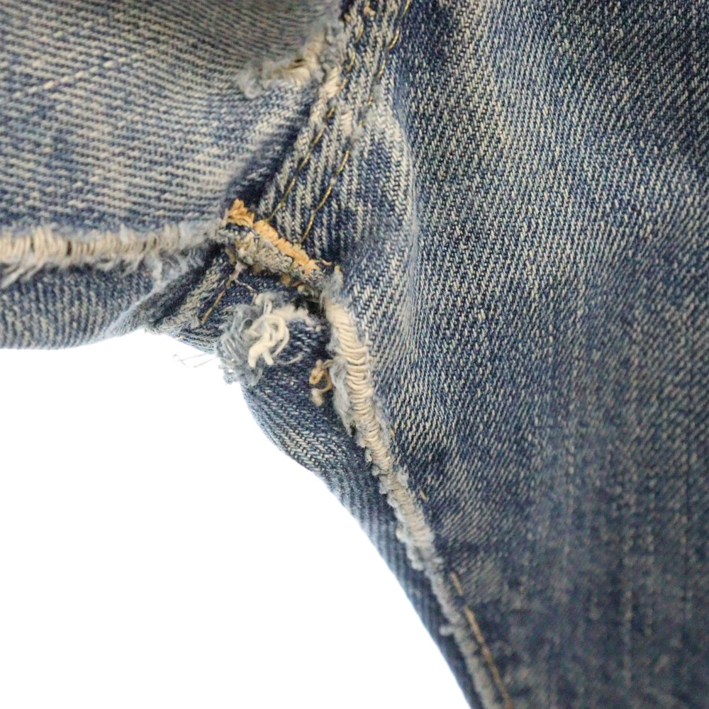 Levi's(リーバイス) 60S VINTAGE 502 ボタン裏刻印K BIG E グリッパジッパー ジッパーフライデニムパンツ インディゴ