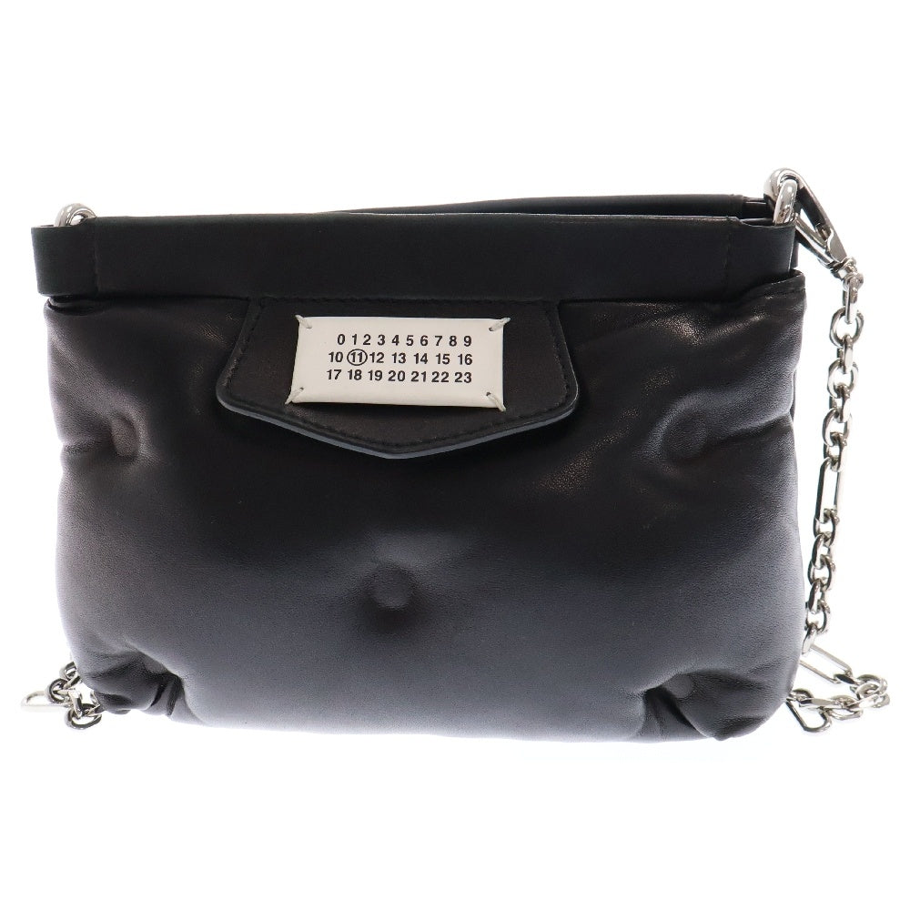 Maison Margiela 11(メゾンマルジェラ11) GLAM SLAM MINI BAG グラムスラムミニショルダーバッグ ブラック S56WF0161